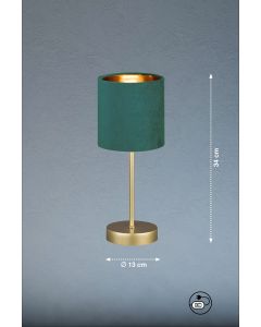 Lámpara de mesa, Aura | 1x E14 max. 25,0 W sin bombilla