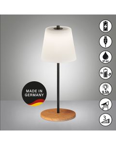 Lámpara de mesa, luz exterior, SHINE-WOOD | 1x LED 2,0 W