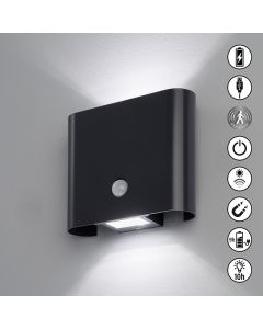 Lámpara de pared, Magnet, Magnetic | 2x LED 1,0 W Incluido.