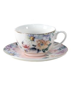 Cup and saucer 12x9x6 cm / ? 15x2 cm / 250 ml - pcs     