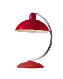 Franklin 1 Light Desk Lamp - Red