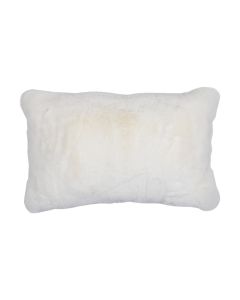 cushion teddy soft off-white 30x50cm