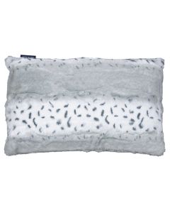half cushion lynx gray 30x50cm