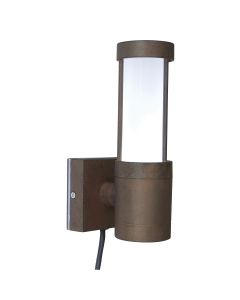 Beta Plain Wall Lantern - Iron