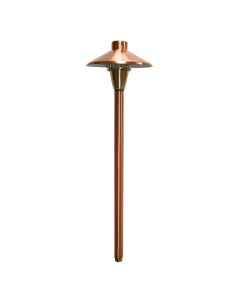 Bronze Round Pagoda Light Raw Copper & Brass