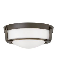 Hathaway 2 Light Small Flush Mount - Olde Bronze