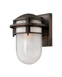 Reef Small 1 Light Lantern - Victorian Bronze