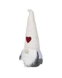 door stopper gnome beige hat