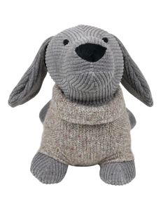 door stopper dachshund sweater taupe