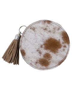 pouch round cow brown 11cm (bos taurus taurus)
