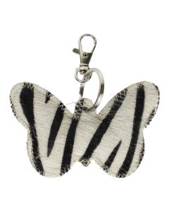 Key chain butterfly zebra (bos taurus taurus)*