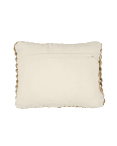 handmade jute cushion 35x45cm