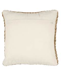 handmade jute cushion 45x45cm