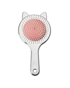 Hairbrush children 19x10x3 cm silver colored - pcs