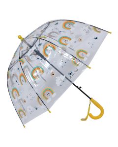 Umbrella kids Ø 65x65 cm yellow - pcs