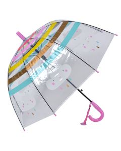 Umbrella kids Ø 65x65 cm pink - pcs