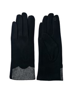 Gloves 8x24 cm black - set