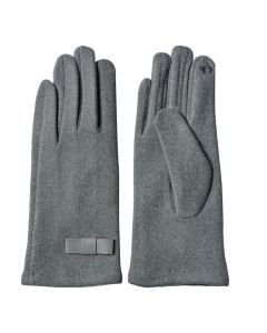 Gloves 8x24 cm grey - set     