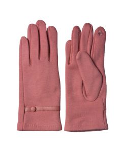 Gloves 8x24 cm pink - set     
