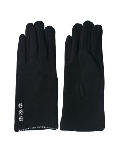 Gloves 8x24 cm black - set