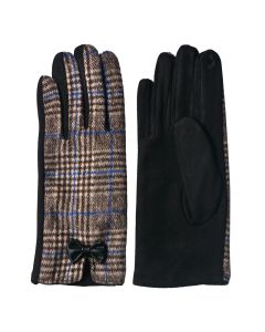 Gloves 9x24 cm grey - set