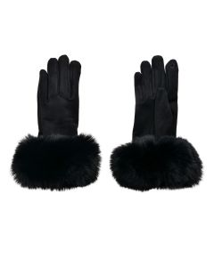 Gloves 9x24 cm black - set