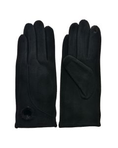 Gloves 9x24 cm black - set