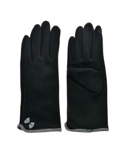 Gloves 9x24 cm black - set     