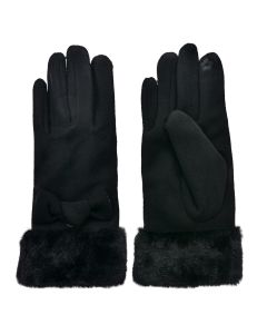 Gloves 9x24 cm black - set