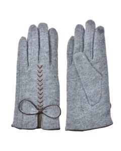 Gloves 9x23x1 cm grey - set