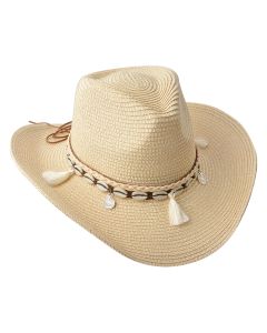 Hat 58 cm beige - pcs