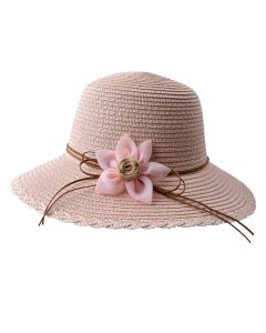 Hat pink Ø 34x14 cm - pcs