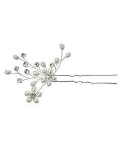 Hairpin silver coloured 6x1x12 cm - pcs