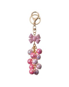 Key chain pink 6x2x9 cm - pcs