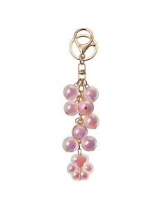 Key chain pink 6x2x9 cm - pcs