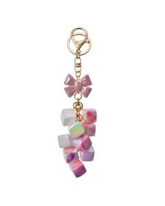 Key chain pink 6x2x9 cm - pcs