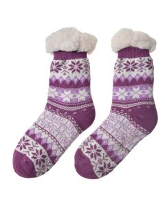 Socks one size purple - set