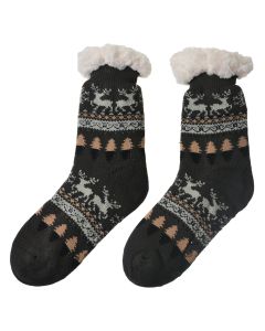 Socks one size grey - set