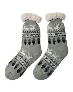 Socks one size grey - set