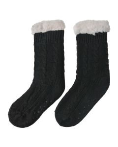 Socks one size grey - set     