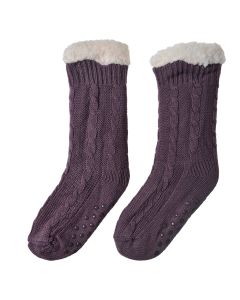 Socks one size purple - set     