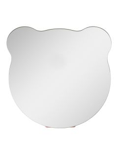 Table mirror 16x16x4 cm silver colored - pcs