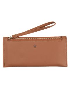Wallet 21x10 cm brown - pcs     