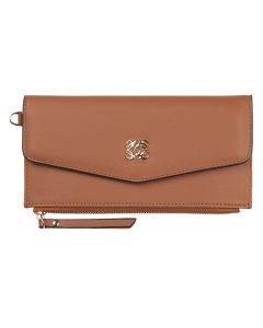Wallet 20x10 cm brown - pcs     