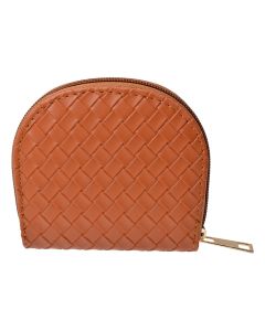 Wallet 12x10 cm brown - pcs     
