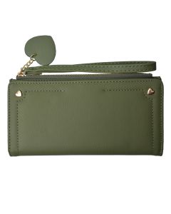 Wallet 19x11 cm green - pcs     