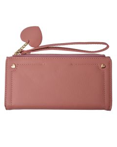 Wallet 19x11 cm pink - pcs     