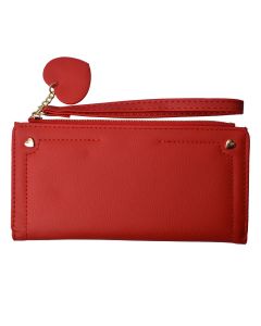 Wallet 19x11 cm red - pcs     