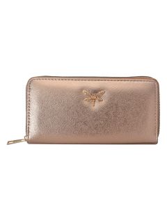 Wallet 19x10 cm gold colored - pcs