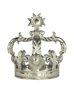 crown silver large 43cm